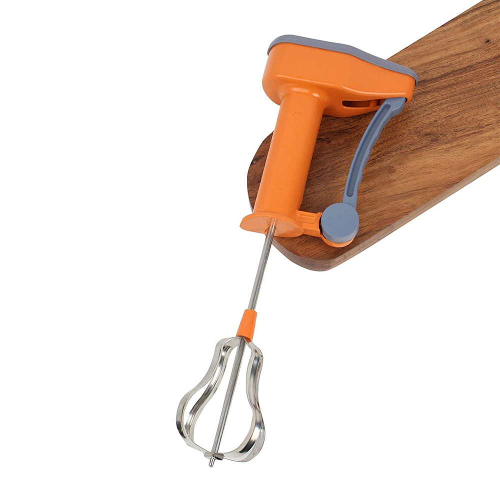 Kitchzohome Manual Hand Blender | Stainless Steel Push, Lassi Maker, Milk Frother & Kitchen Whisk for Baking and Cooking
