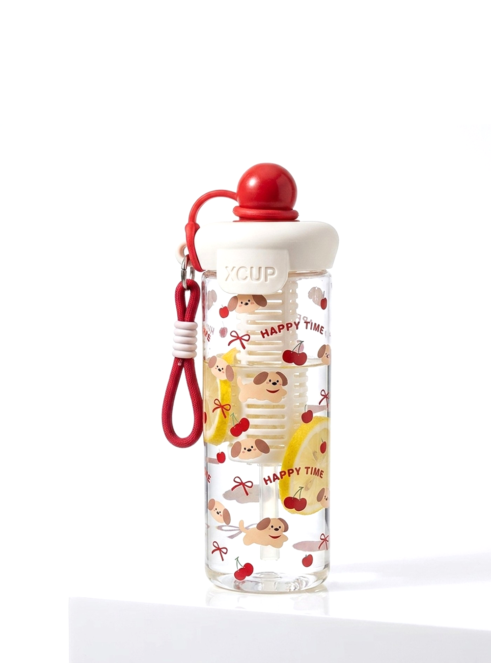 Kitchzohome 650ML Premium XCUP Water Bottle with Straw – BPA Free, Leakproof &amp; Reusabl(Pack of 1, Assorted/Random Color)
