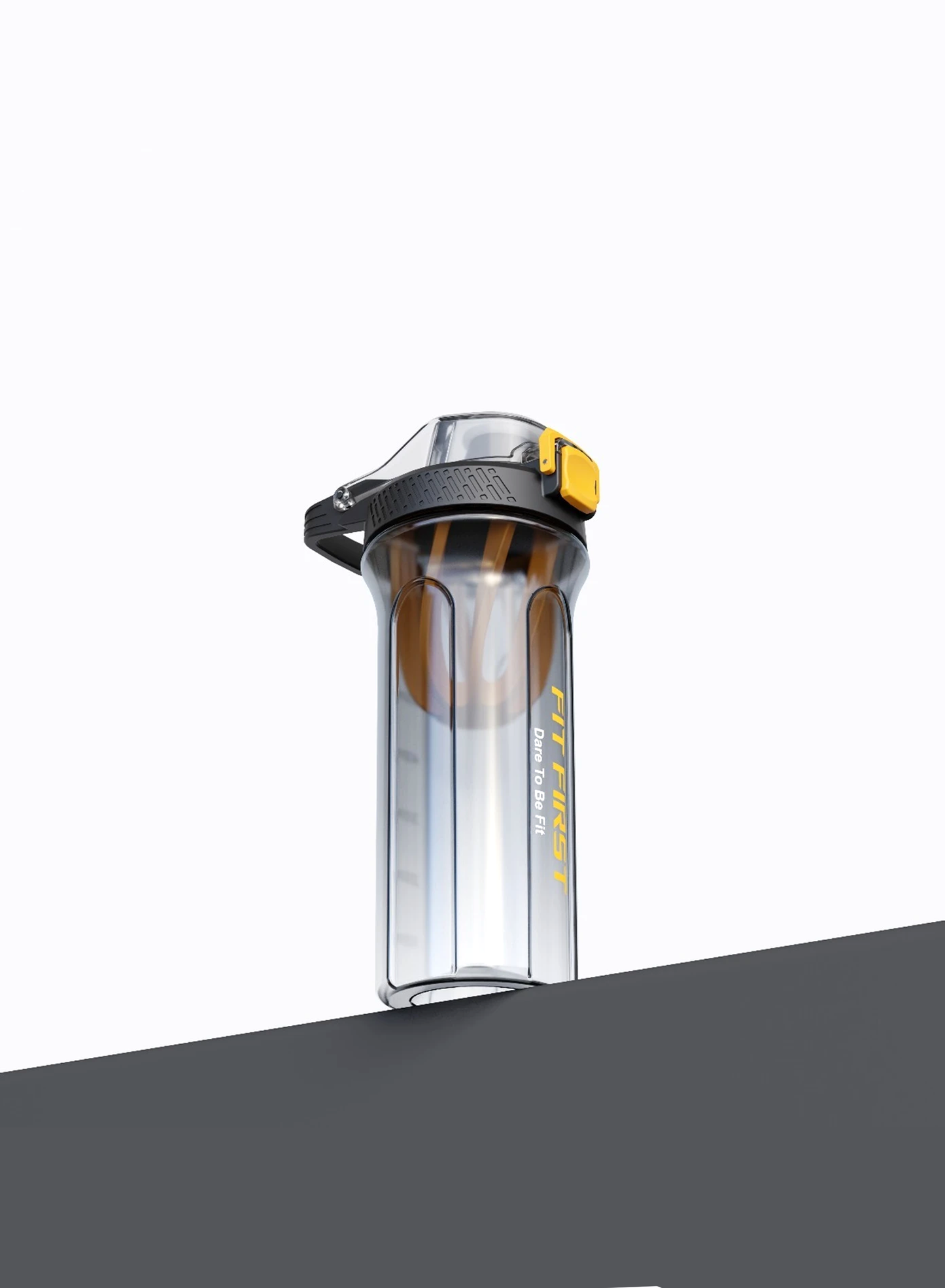Kitchzohome Protein Shaker Bottle 750ML with Mixing Ball | BPA Free Leakproof Gym Shaker Bottle for Protein, Pre-Workout & BCAA | Sports Sipper Bottle for Fitness, Workout & Travel