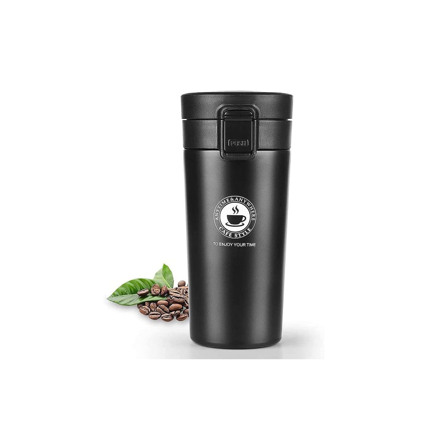 Kitchzohome Insulated Coffee Travel Mug 500ML | Double Wall Vacuum Stainless Steel Tumbler with Leakproof Lid | Hot & Cold Coffee Cup for Office, Car, Gym & Travel | Reusable Thermos Flask