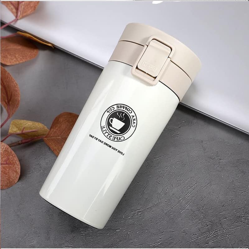 Kitchzohome Insulated Coffee Travel Mug 500ML | Double Wall Vacuum Stainless Steel Tumbler with Leakproof Lid | Hot & Cold Coffee Cup for Office, Car, Gym & Travel | Reusable Thermos Flask
